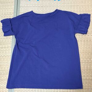 ノアール 袖フリルTシャツ M オシャレウォーカー