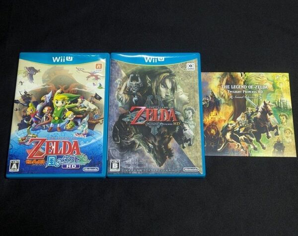 【Wii U】 ゼルダの伝説 風のタクト HD + トワイライトプリンセス HD サントラCD付き