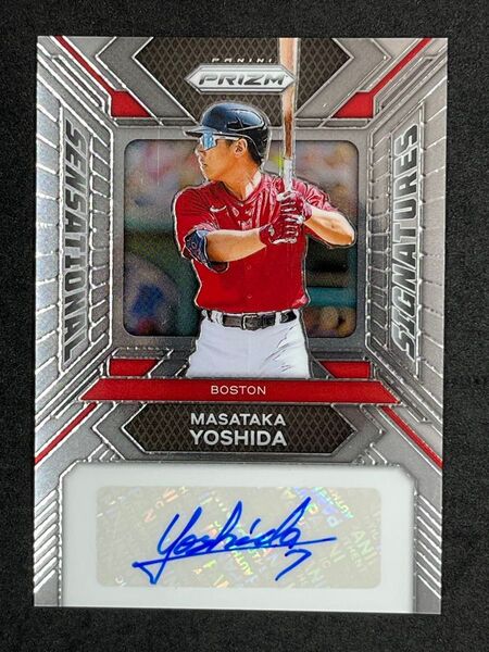 Panini 吉田正尚 直筆サイン Auto Masataka Yoshida
