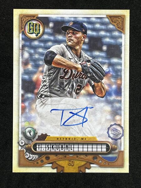 Topps Tarik Skubal Auto タリク・スクーバル 直筆サイン サイ・ヤング