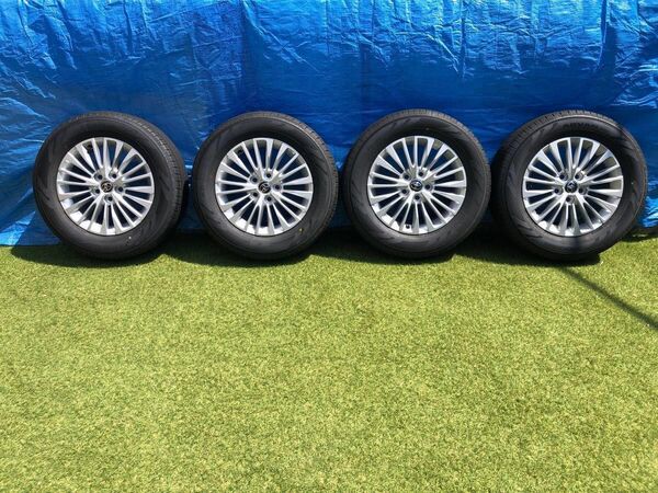 新車外し アルファード40 トヨタ純正アルミホイールタイヤセット 4本 17インチ225/65R