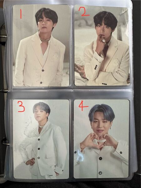 1枚1000円 BTS ばんたん MAP OF THE SOUL TOUR トレカ バラ売り可