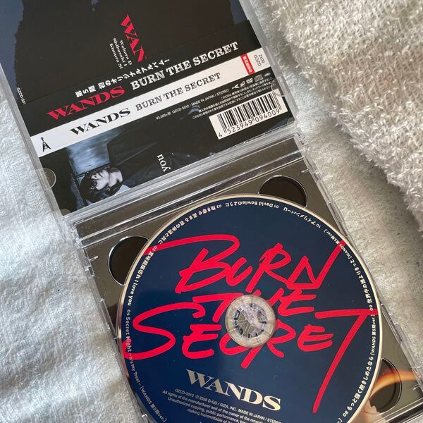 初回限定盤 DVD付 WANDS CD+DVD/BURN THE SECRET 20/10/28発売 オリコン加盟店