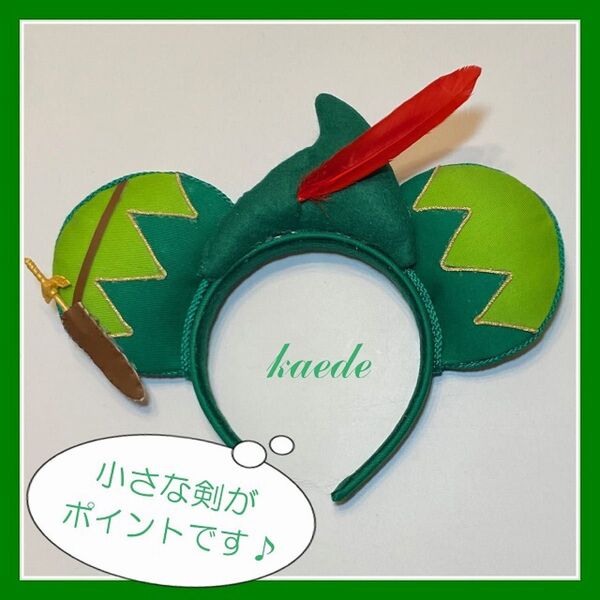 新品●剣付きカチューシャ ヘアアクセサリー ピーターパン カチューシャ コスプレ 髪飾り 仮装