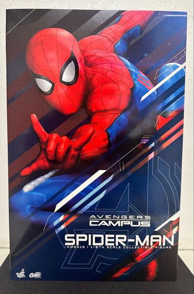 貴重 ディズニーD23 EXPO限定 スパイダーマン アベンジャーズ キャンパス版 ホットトイズ コミックマスターピース
