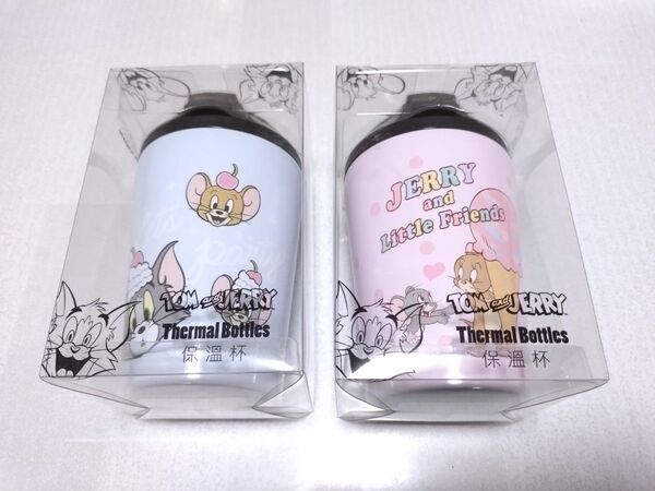 トム&ジェリー フラップ式 ステンレス タンブラー セット