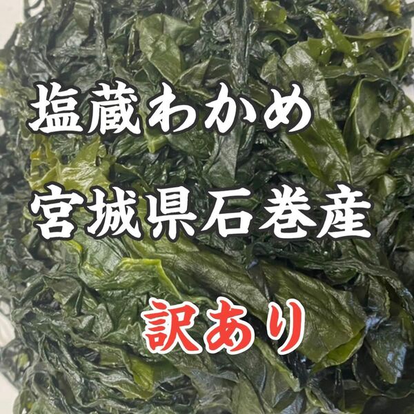 塩蔵わかめ 宮城県石巻産 訳あり
