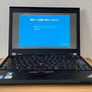 動作品 lenovo ThinkPad X220