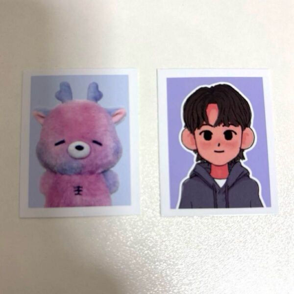 ソンチャン ボイスキーリング ぬいぐるみ ID 証明写真 2枚
