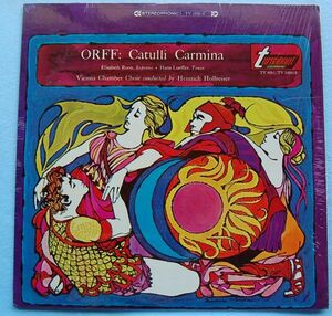 CARL ORFF - CATULLI CARMINA カール・オルフ - カトゥリ・カルミナ VOX 5575 / TV 34061S 輸入盤LP