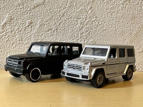 マジョレット トミカ ベンツ gクラス ゲレンデ 二台セット ミニカー メルセデスベンツ