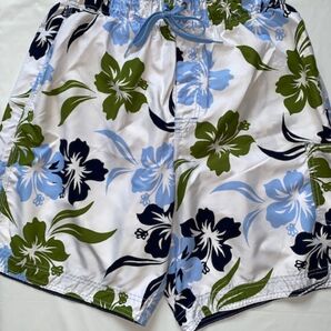 HIGH SIERRA カラフル ハイビスカス柄サーフパンツ 海パン メンズL インナー付