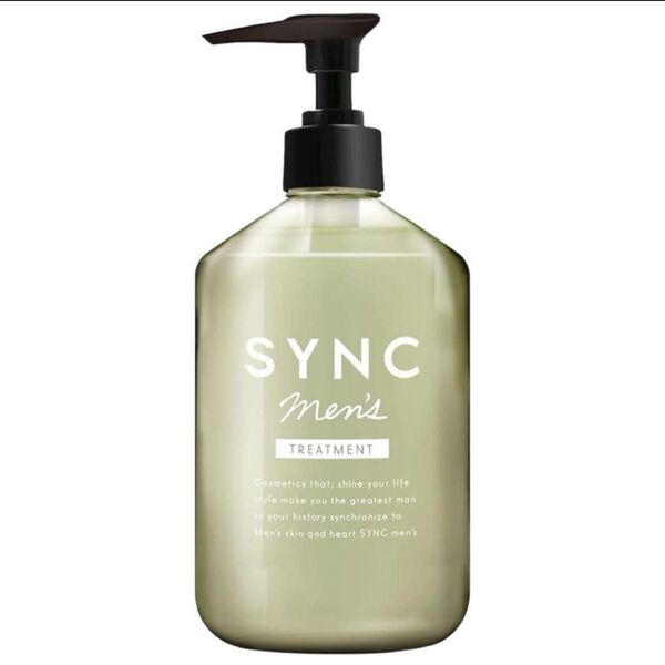 SYNC men 's トリートメント 300ml 無添加 保湿 頭皮ケア コンディショナー