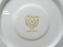 ★Noritake★ノリタケ Studio Collection カップ＆ソーサー フラワー 2客_画像7