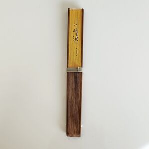 扇子 木製 イエロー系 和装小物