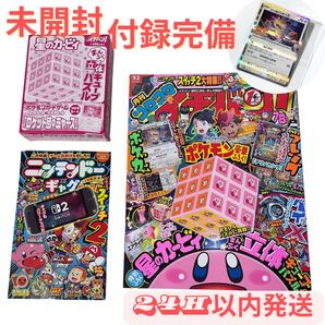 【ポケカ ニャース付】付属品完備 付録完備 即日発送 新品未開封 コロコロイチバン 2025年 7月号 ポケモンカード カービィ