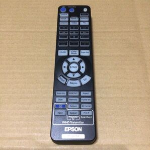 エプソン ホームプロジェクターリモコン 159852201 美品 ほぼ未使用 EPSON EH-TW8200 プロジェクター