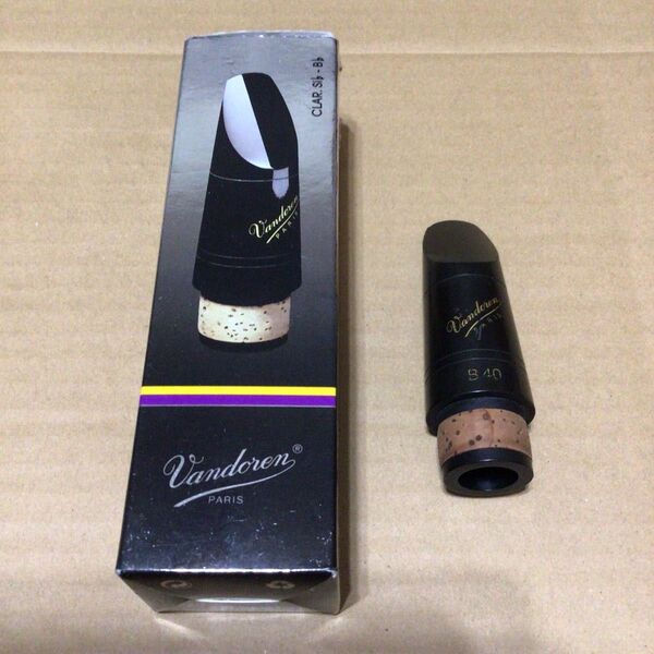 クラリネット用 マウスピース B40 箱付き B♭ トラディショナル Vandoren バンドレン バンドーレン