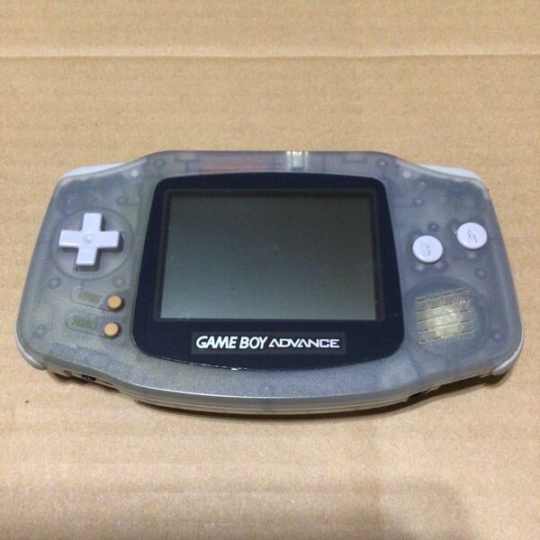 ゲームボーイアドバンス 本体 ジャンク品 GBA クリア
