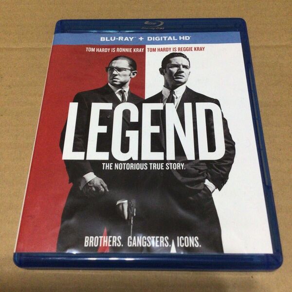 LEGEND レジェンド 狂気の美学 Blu-ray 美品 海外盤 メキシコ盤 トム・ハーディ 映画 洋画 ブルーレイ