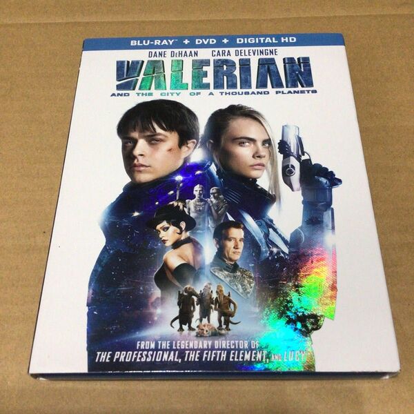 Valerian ヴァレリアン 千の惑星の救世主 Blu-ray DVD 海外盤 ブルーレイ リュック・ベッソン