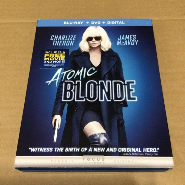 Atomic Blonde アトミック・ブロンド Blu-ray DVD 海外盤 ブルーレイ シャーリーズ・セロン