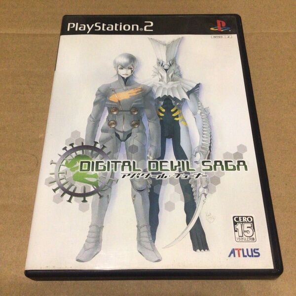 DIGITAL DEVIL SAGA アバタール・チューナー ハガキ、チラシ付き PS2