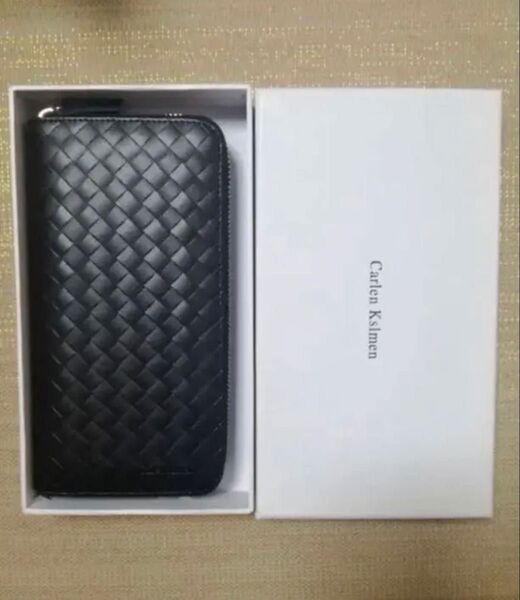 イントレチャート ラウンドファスナー メンズ財布 メンズ長財布 新品未使用
