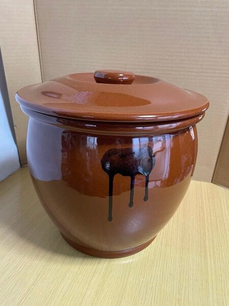 陶器 梅干し壺・漬物壺(4)