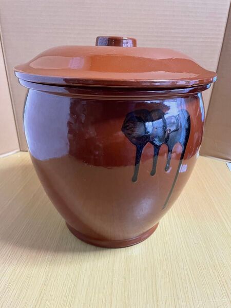 陶器 梅干し壺・漬物壺(5)