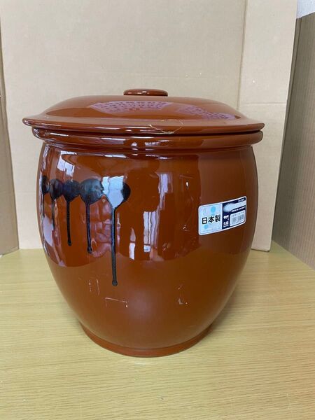 漬物容器 陶器製 久松 10号