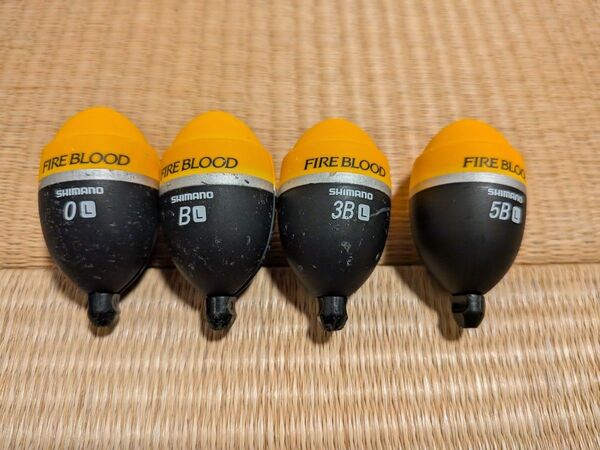 ウキ shimano ZERO-PIT FIREBLOOD