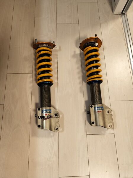 OHLINS 車高調 VALDブラケット付き 1台分セットランサーエボリューションX用