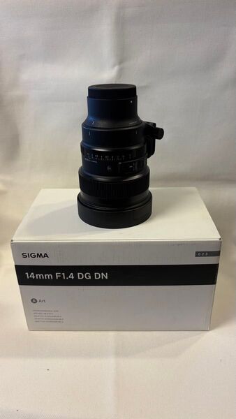 ★SIGMA 14mm F1.4 DG DN ソフトフィルタ付(ソニーEマウント用)