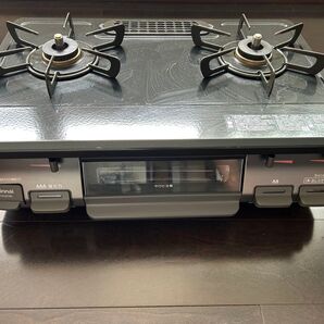 リンナイ ガスコンロ RTE597BKL LPガス様 ブラック