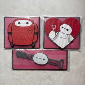 ベイマックス ハッピーくじ happyくじ 3点セット ディズニー ラバーコレクション