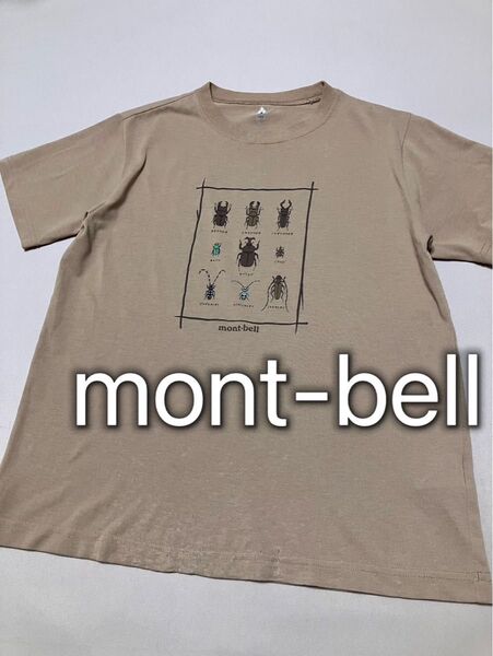 モンベル mont-bell 半袖Tシャツ 昆虫 160