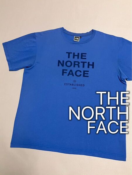 THE NORTH FACE ノンスフィエス 半袖Tシャツ ブルー XL