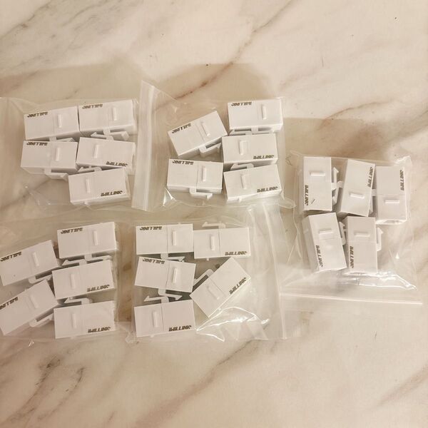 RJ45 LANケーブル用中継コネクタ RJ45 中継プラグ キーストンタイプ CAT6 8P8C メス-メス