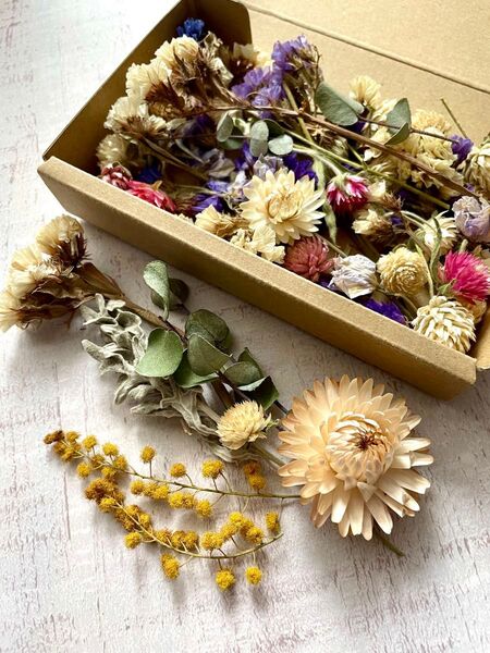 花材セット ハンドメイド リース花材 ハーバリウム花材 アクセサリー花材 詰め合わせ 花材色々