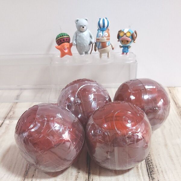 ワンピの実 あにまる03 全4種 フルコンプ ガチャ ONE PIECE ワンピース フィギュア 未開封 ゆうパケットプラス配送