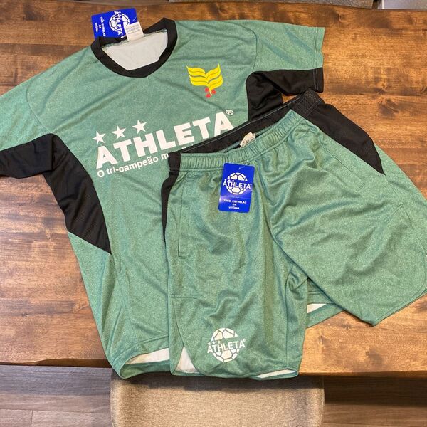 【タグ付き新品未使用】ATHLETA アスレタ サッカーウェア 上下セット