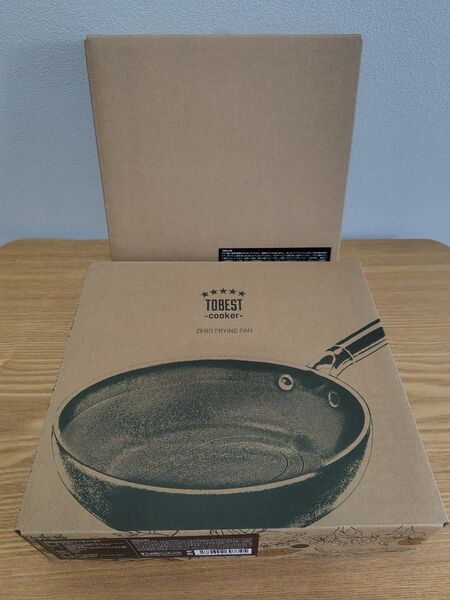 TOBEST cooker ゼロフライパン 極旨鉄 フライパン 20cm 収納袋 専用ガラス蓋付き makuake マクアケ