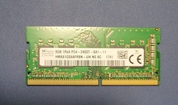 SK hynix PC4-2400T 8GB メモリ