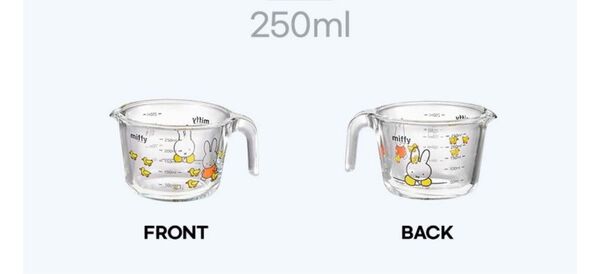 パイレックス ミッフィー miffy 計量カップ ガラス 限定