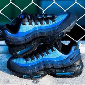 Stash × Nike Air Max 95 "Black and Harbor Blue" (2024)