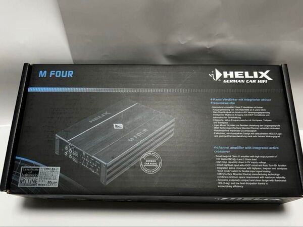 HELIX M FOUR 4チャンネルアンプ