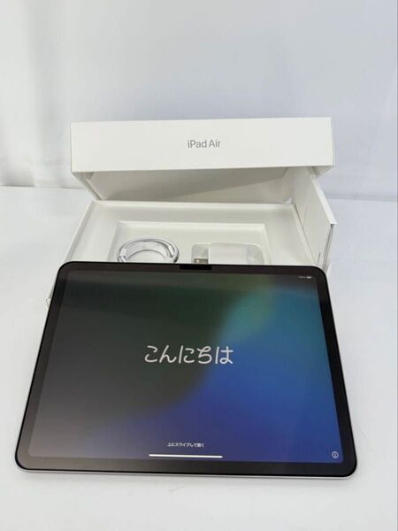 Apple iPad Air M3 11インチ Wi-Fiモデル 128GB スペースグレー 充電サイクルは8回です。