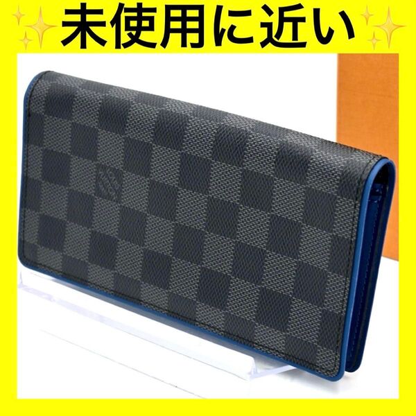 ルイヴィトン ポルトフォイユ ブラザ ダミエ グラフィット LOUIS VUITTON 長財布 ダミエグラフィット