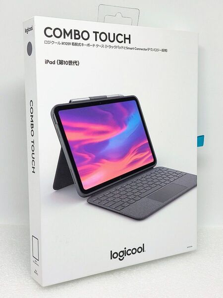 【動作確認済】Logicool iPad 第10世代 COMBO TOUCHキーボード一体型ケース iK1059GRA